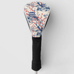 Elegant Cherry Blossom Seamless Pattern (15) Golf Head Cover