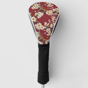 Elegant Cherry Blossom Seamless Pattern (17) Golf Head Cover