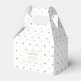 Elegant Chic Baby Shower Favour Box