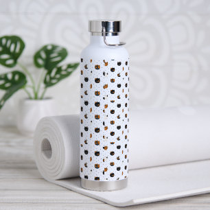 Elegant Chic Cat Patterns  Water Bottle