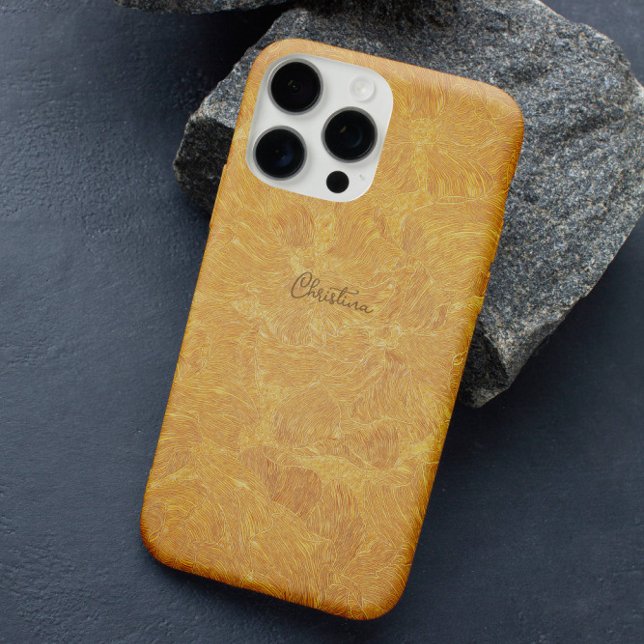 Elegant Chic Golden Motif Embossing Effect Custom Case-Mate iPhone Case (Creator Uploaded)