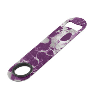 Elegant Chic Purple Violet Abstract Pattern