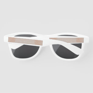Elegant Chic Rose Wedding Sunglasses