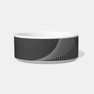 Elegant, chic, simple, modern graphic pattern art bowl