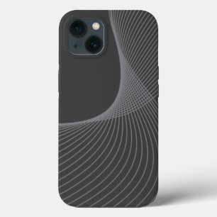 Elegant, chic, simple, modern graphic pattern art iPhone 13 case