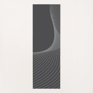 Elegant, chic, simple, modern graphic pattern art yoga mat