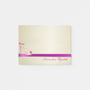 Elegant Chic  Stylish Girly ,High Heel Post-it Notes