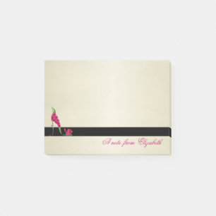 Elegant Chic  Stylish Girly ,High Heel Post-it Notes