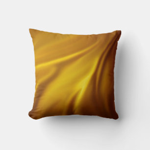 Elegant chic velvet golden white pattern textile cushion