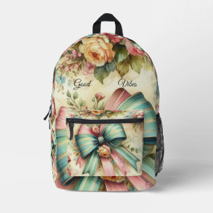 Elegant Chic Vintage Custom Backpack