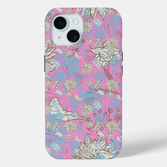 Elegant  Chic Wildflower  Case-Mate iPhone Case (Back)
