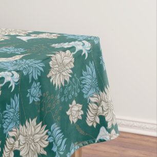 Elegant Chic Wildflower Tablecloth