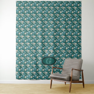 Elegant Chic Wildflower  Tapestry