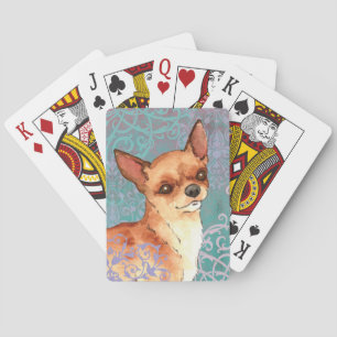 Elegant Chihuahua Playing Cards