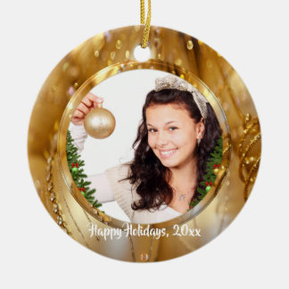Elegant Christmas Ball Ornament