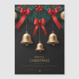 Elegant Christmas Bells Decor – christmas card 