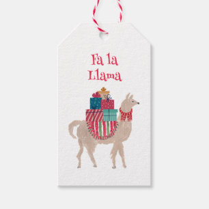 Elegant Christmas Brownstones Hand-Illustrated Gift Tags