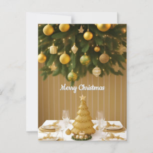 Elegant Christmas Card Design 