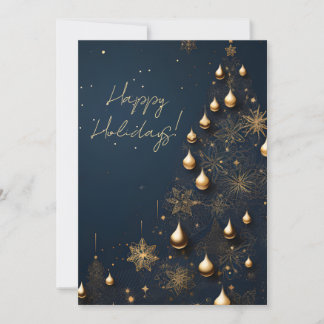 Elegant Christmas Card Series