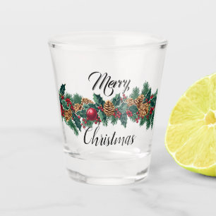 Elegant Christmas Decoration Design  Shot Glass