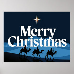 Elegant Christmas Design - The Star of Bethlehem Poster