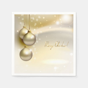 Elegant Christmas Dinner Napkins