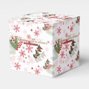 Elegant Christmas Favour Box