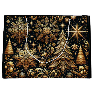 Elegant Christmas Gift Bag