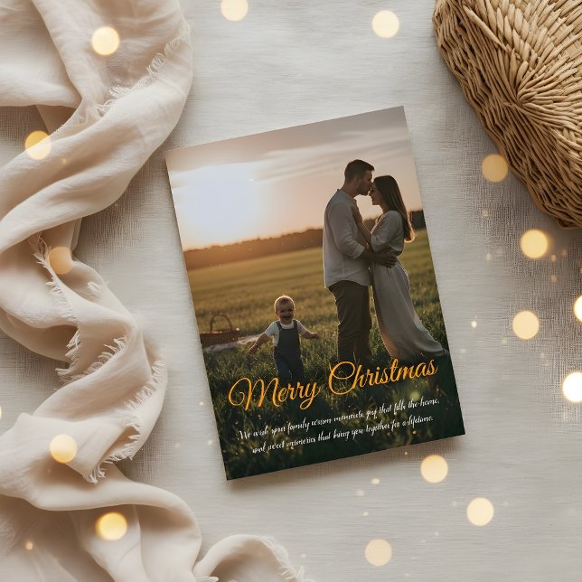 Elegant Christmas Greeting Card | Merry Christmas (Creator Uploaded)