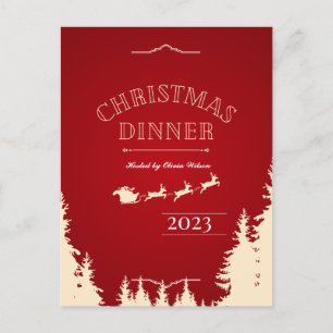 Elegant Christmas Holiday Card