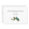 Elegant Christmas Holly Pine 5 Photo Holiday Card