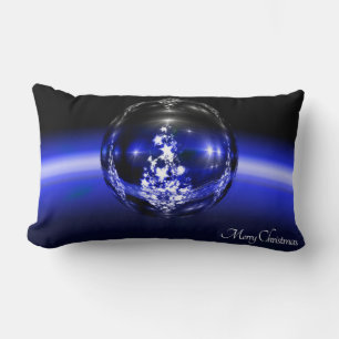 Elegant Christmas Lumbar Cushion