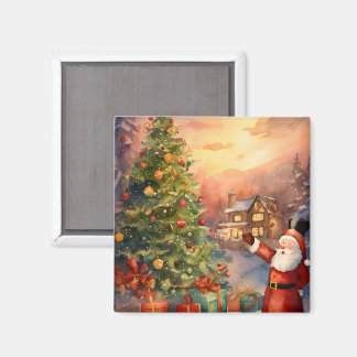 Elegant Christmas Magnet