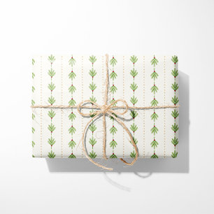 Elegant Christmas Mistletoe Wrapping Paper