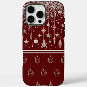 Elegant Christmas Ornaments iPhone 16 Pro Max Case