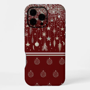 Elegant Christmas Ornaments iPhone 16 Pro Max Case