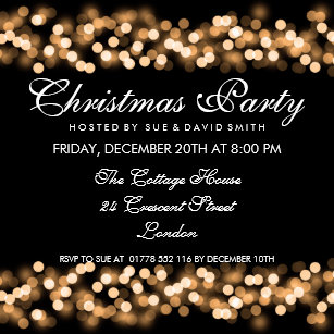 winter party invitations announcements zazzle au