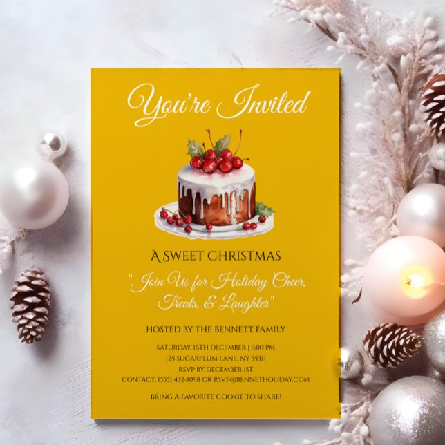 Elegant Christmas Party Invitation | Modern Invite (Creator Uploaded)