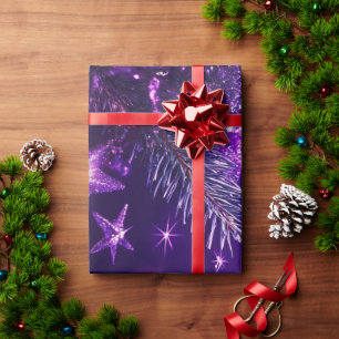 Elegant Christmas Party Modern Wrapping Paper