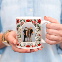 Elegant Christmas Personalised Photo