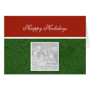 Elegant Christmas Photo Greeting Cards