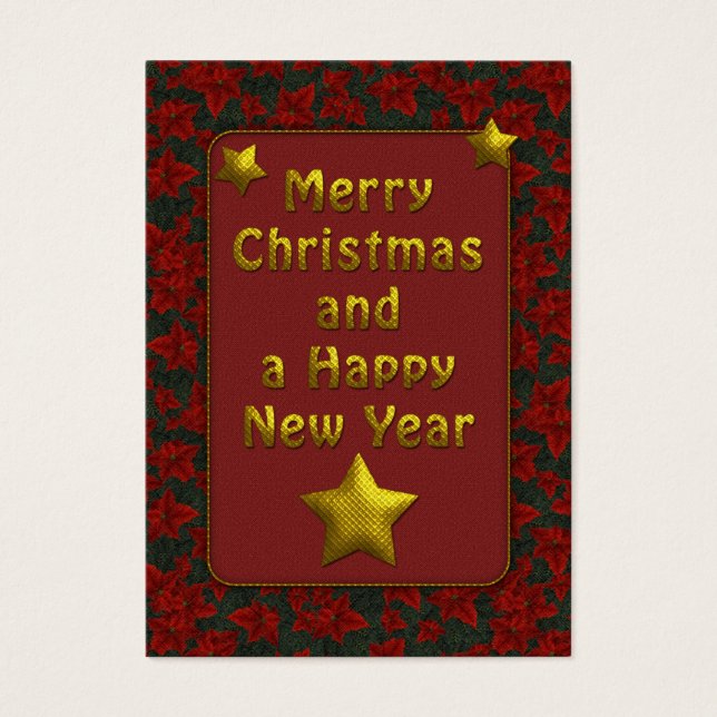 Elegant Christmas Tag (Front)