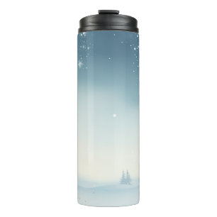 Elegant Christmas Travel Mug – Holiday Thermal Cup