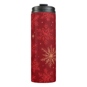 Elegant Christmas Travel Mug – Holiday Thermal Cup