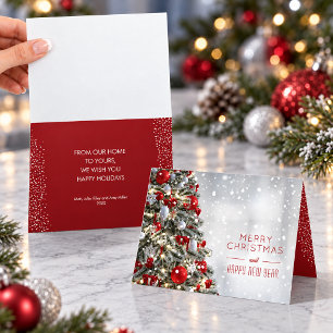Elegant Christmas Tree Card