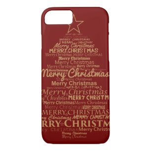 Elegant Christmas Tree iPhone 8/7 Case
