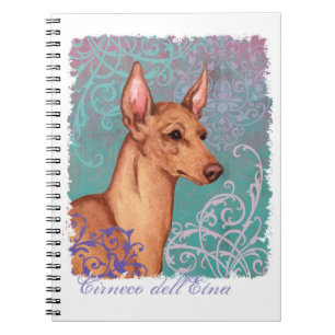 Elegant Cirneco dell'Etna Notebook