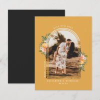 Elegant Citrus Orchard | Boho Save the Date