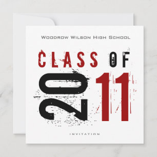 Elegant Class of 2011 Graduation Invitation