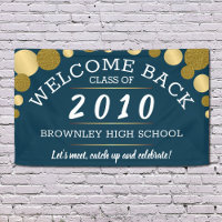 Elegant class reunion banner